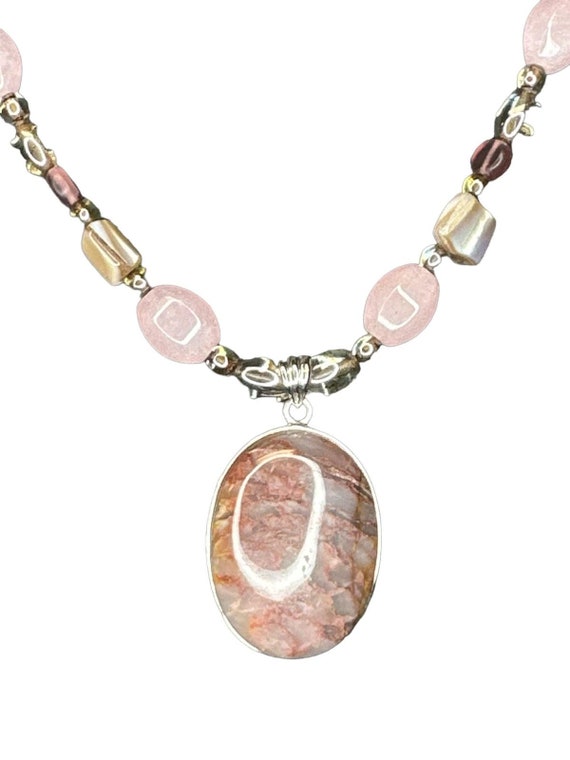 Jadeite Quartz Mixed Semi-Precious Stone Beads Nec