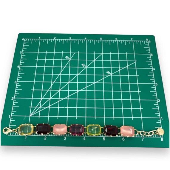 R.J. Graziano Large Multi-Color Rectangular Links… - image 7