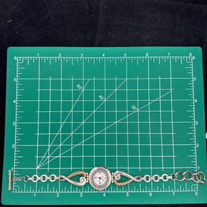 Brighton Charleston Watch Two Tone Silver Gold Scroll Bracelet Toggle Clasp image 10