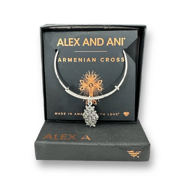 Tiger's Eye Gemstone Cross Necklace - Alex and Ani