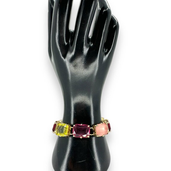 R.J. Graziano Large Multi-Color Rectangular Links… - image 2