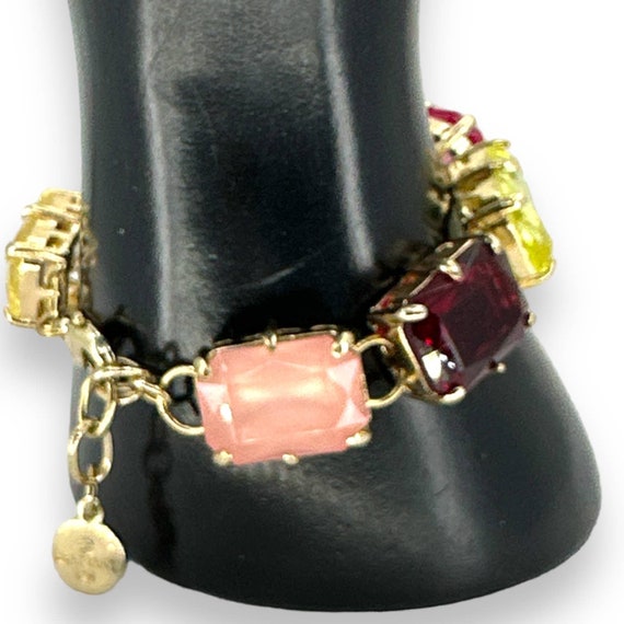 R.J. Graziano Large Multi-Color Rectangular Links… - image 6