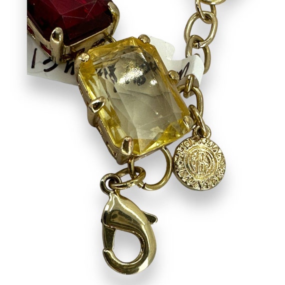 R.J. Graziano Large Multi-Color Rectangular Links… - image 8