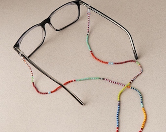 Lifesavers - Native Beaded Glasses Chain - Handmade by Mexican Artisans - Mother Sierra