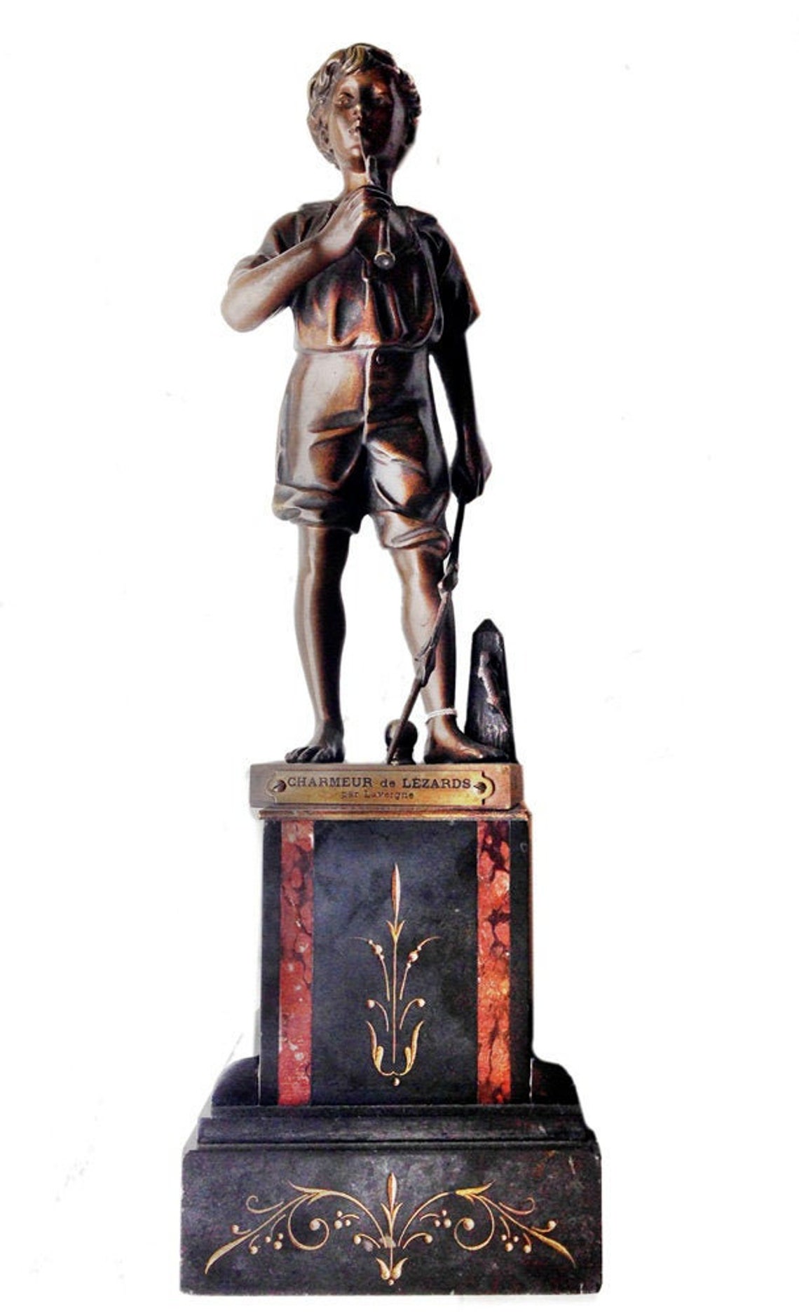Late 19th century French bronze statue by Adolphe Jean image 0