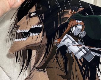 Custodia per Macbook dipinta a mano personalizzata, personaggio Manhwa Anime 2D