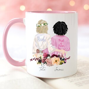 Pick Your Hair Bridesmaid Mug, Custom Bridesmaid Mug, Bridesmaid Proposal Box, Will You Be My Bridesmaid? Maid Of Honor Mug, Bridesmaid Gift