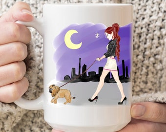 Bryce And Syrinx - Crescent City Mug, Fandom Gift, Bookish Mug, Sarah J. Maas Inspired Mug; Bryce Quinlan, Bookish Gift Mug, Light It Up!
