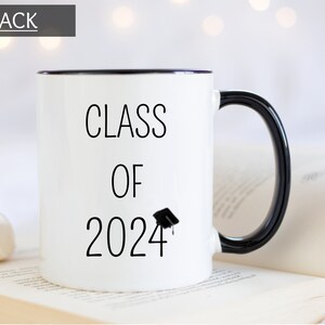 Custom Graduation Mug For Him, Custom Graduation Gift, College Graduation Boy, Class Of 2024, Graduate Gift, Graduation Gift For Son0 image 5