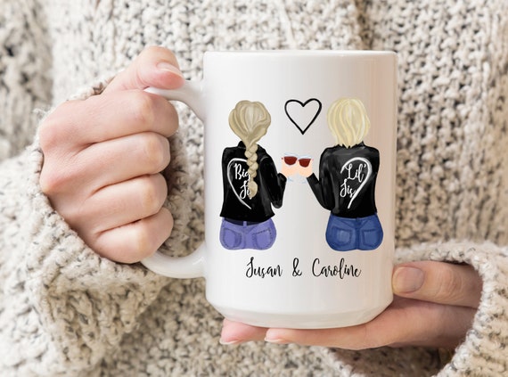 Custom Printed Best Friend Coffee Mug