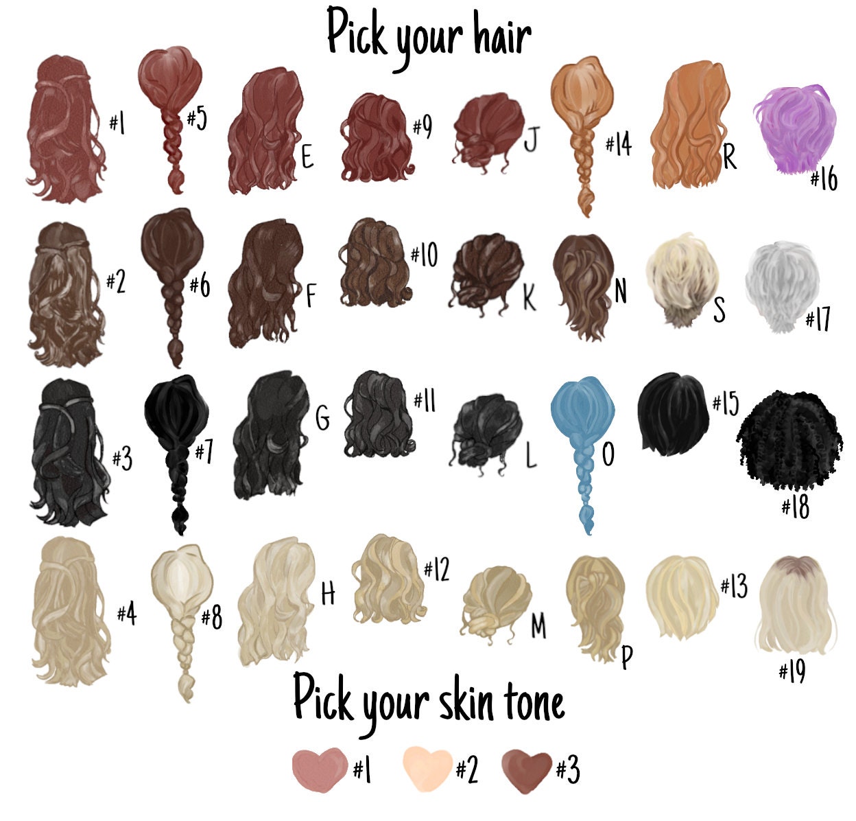 Custom 3 best friends mug pick your hair color etc Etsy