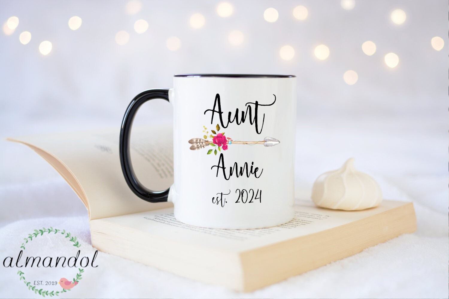 Auntie Est. 2026 Auntie to Be Coffee Mug. Baby Announcement Sister/aunt  Gift. - Etsy