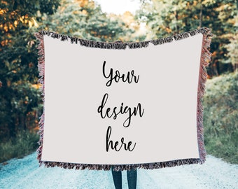 Custom Design Vowen Blanket, Throw Blanket