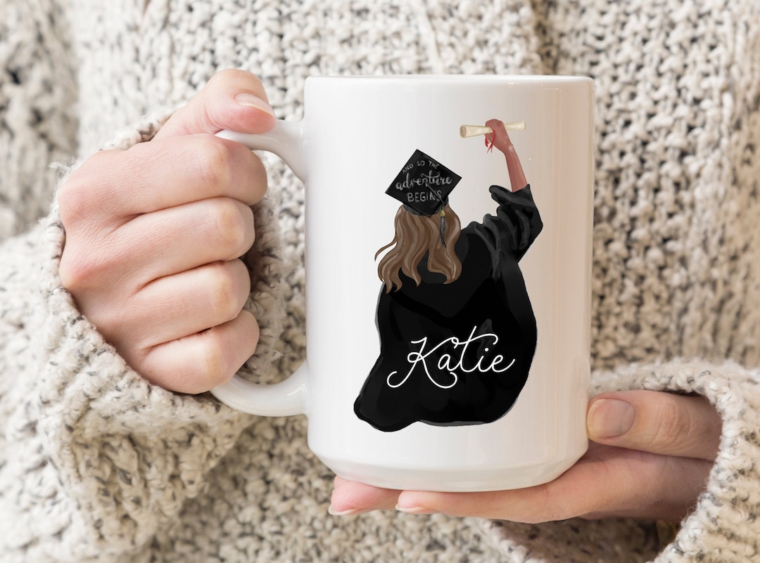 Custom Graduation Mug, Personalized Graduation Gift, College Graduation