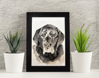 CUSTOM Hand Painted Pet Portraits, Cats, Dogs, Watercolor Pet Painting, Made to Order