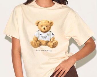 Madrid Teddy Bear T-Shirt Unisex Jersey