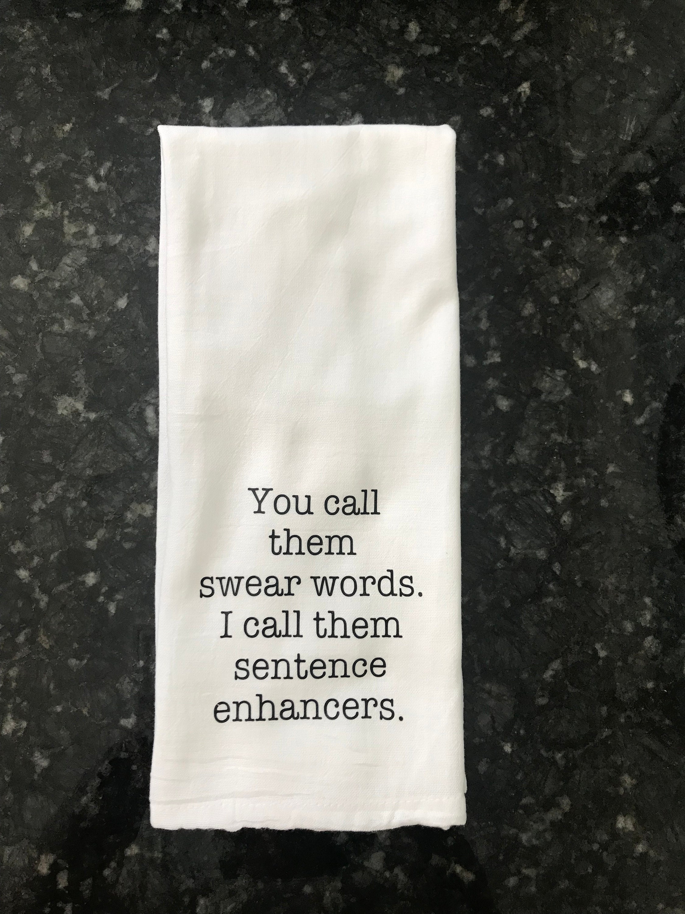 Dish towel With Funny Saying Is Perfect For Kitchen and Etsy