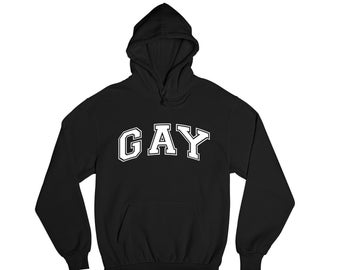 Gay Varsity University Hoodie - Meme LGBT Sweatshirt