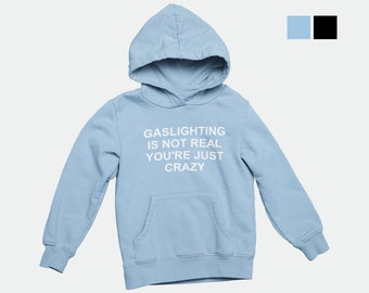 Gaslighting Is Not Real Hoodie