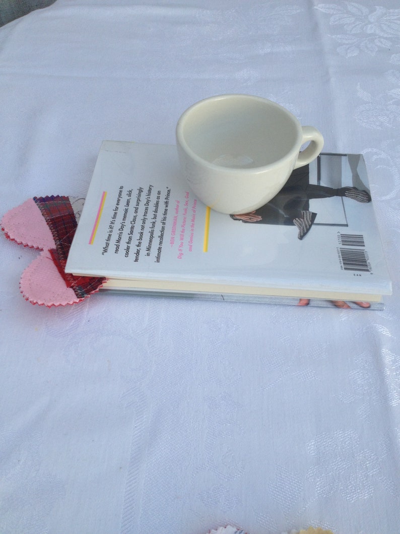 set of 4 hearts ready to ship heart coaster fabric patchwork heart free shipping
