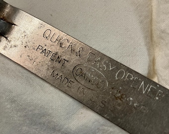 rare vintage Budweiser can opener, king of canned beer, ready to ship