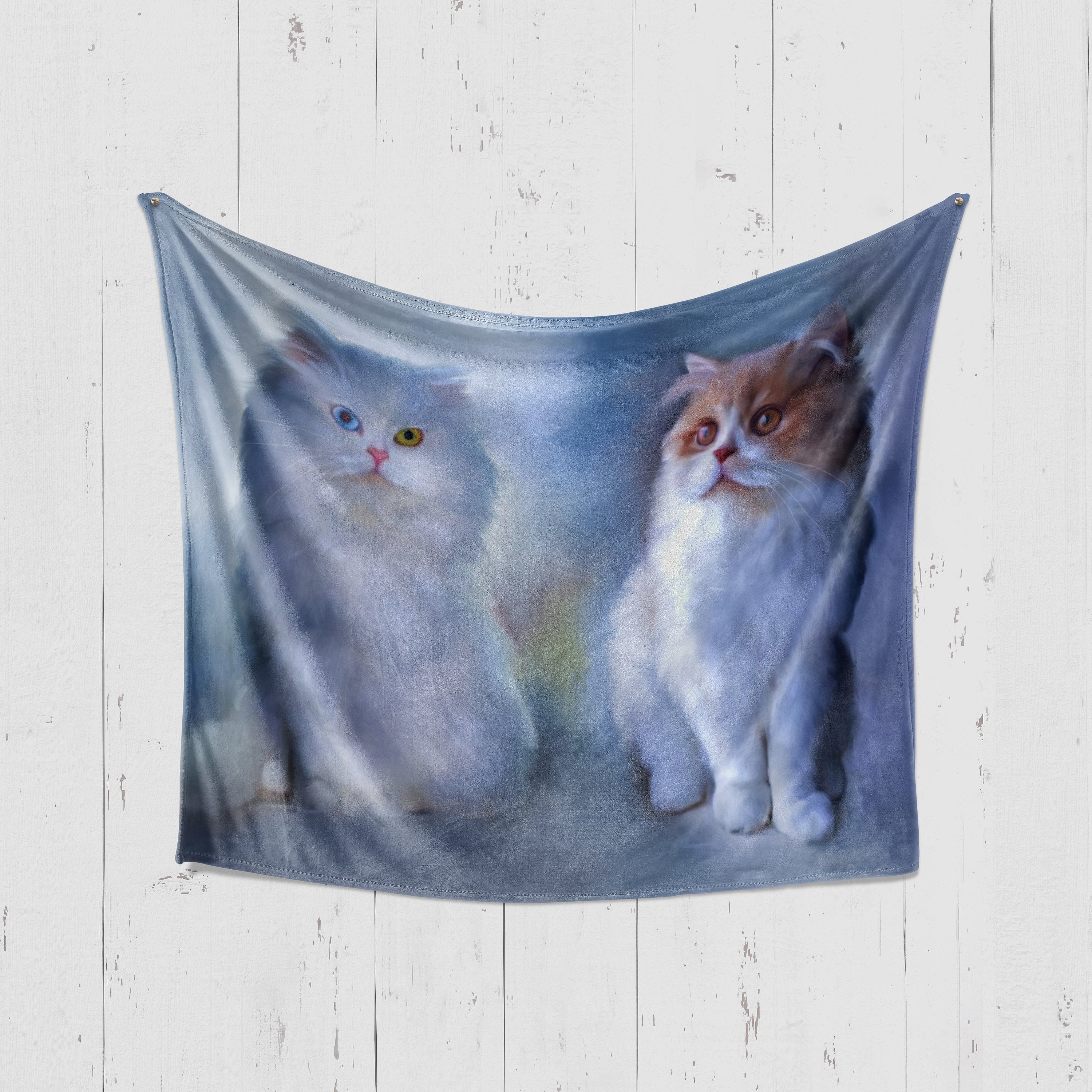 Blanket Art Personalized Art Your Photos Paint Art on A Etsy