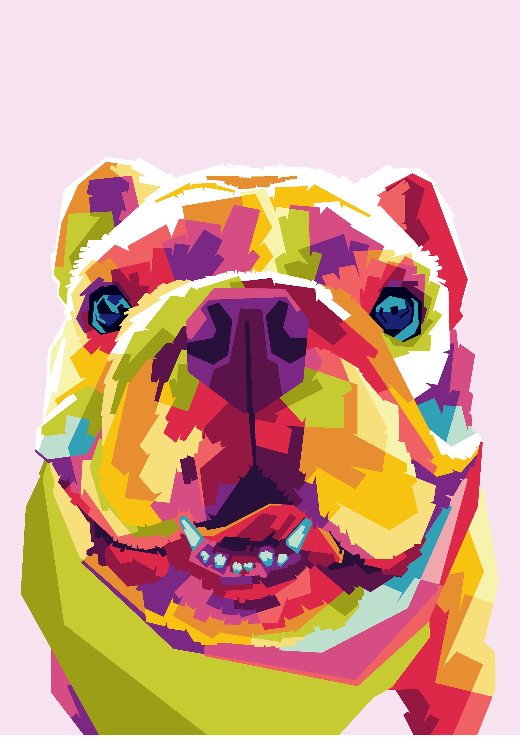 Dog Portraits Custom Dog Art Digital File Print Anywhere Etsy