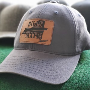 BuffaLOVE Unstructured 3 Tone Trucker Mesh Hat with Syn Leather Patch