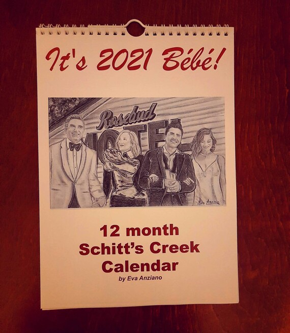 Schitt's Creek Calendar 2021 Etsy