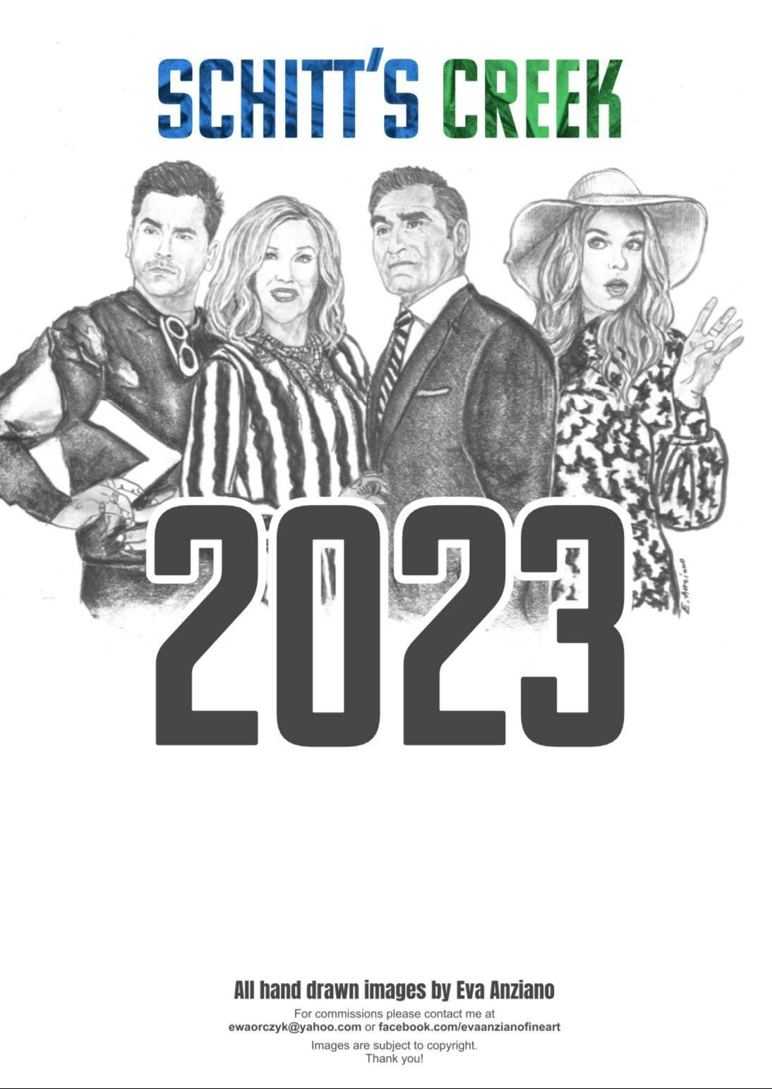 Schitt's Creek 2023 Calendar Etsy