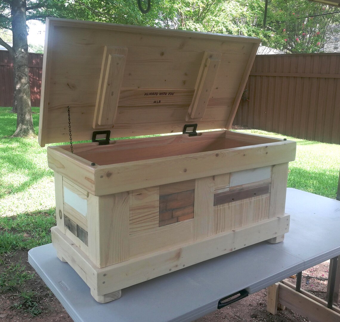 Unfinished Blanket Chest Etsy
