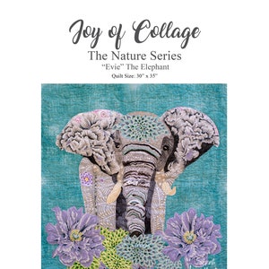 Gertie The Giraffe Joy Of Collage Quilt Pattern Etsy