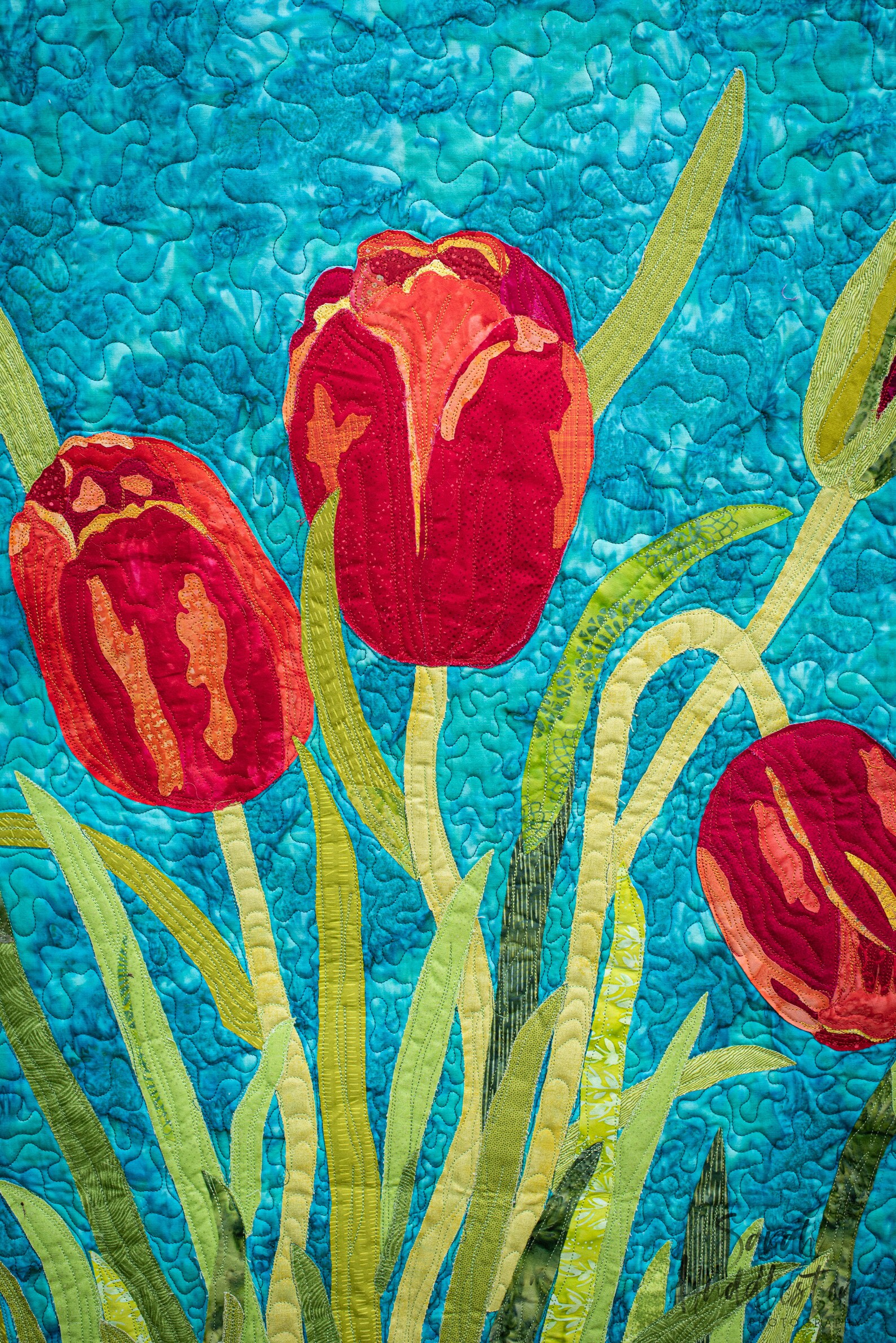 TILLY THE TULIPS Joy of Collage Quilt Pattern Etsy