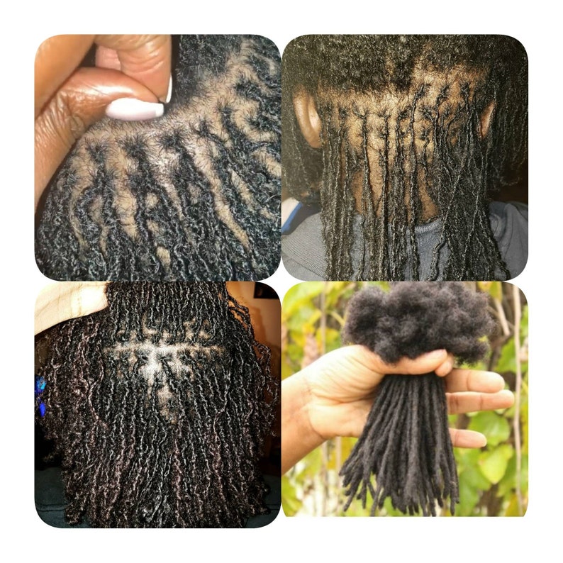 Micro Locs Dreadlock Extensions for Sale Dreads Bundle of 10 Etsy