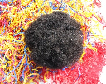 Afro Kinky Human Hair Bulk for Dreadlocks, Loc Repair, Twists