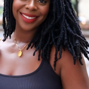 Extension per dreadlocks in capelli umani, 70 ciocche – 0,4 cm-0,8 cm, texture 4c, realizzate a mano.