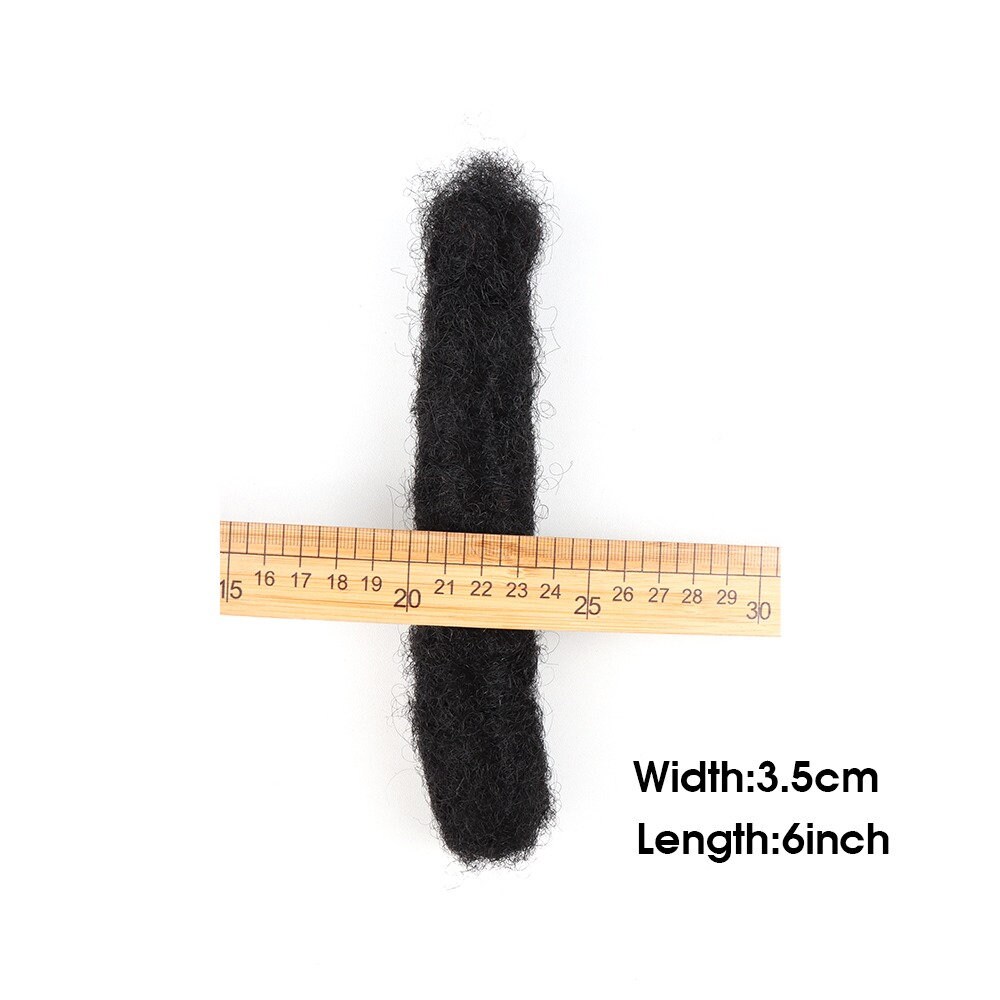 100% Human Hair Dreadlock Extensions 100 Locks Per - Foto 5