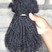 Micro Interloc Curly Tips Loc Extensions 100% Human Hair Interlocked ...