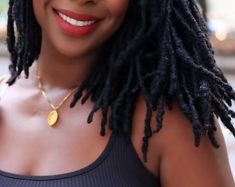 100 Locs Standaard Loc-extensions Handgemaakte 100% echt haar Loc-extensions 4c-haarmaten 0,4 cm -0,8 cm