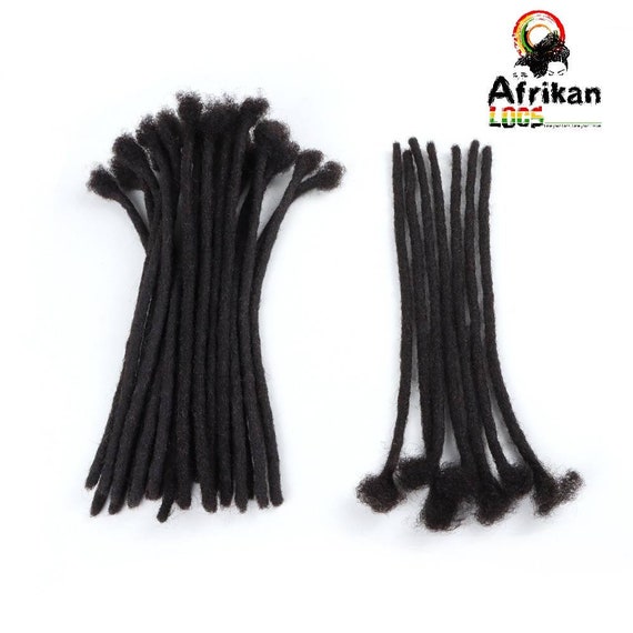 100 Human Hair Dreadlock Extensions 100 Locks per Bundle for Sale Natural Locks for Men and Women Permanent Custom Dreadlocks Etsy Canada