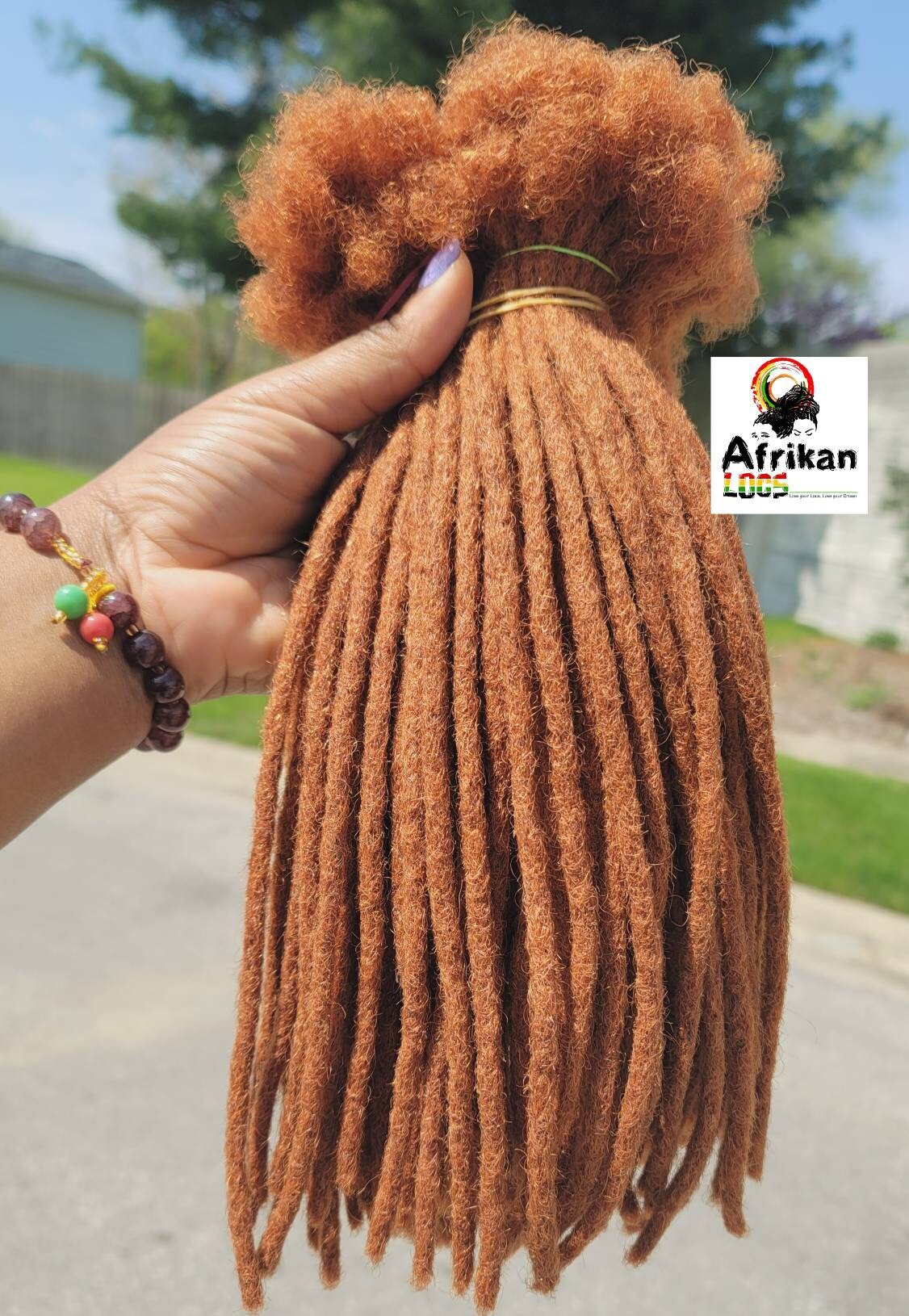 100 Human Hair Dreadlock Extentions Cajun Spice Dreadlocks 10 Etsy