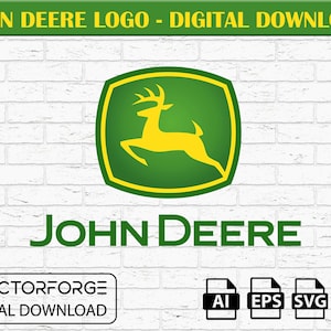 John Deere Svg Bundle - Birthday Clipart, Sublimation Design, Ai Eps Png Files, Farm Tractor Cut File