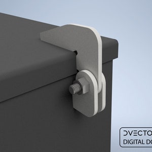 Bisagras universales soldables Descarga digital instantánea CNC Plasma CNC Láser dxf dwg plan