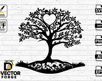Tree of Life Vector: CNC Laser & Plasma Cut File (Digital Download)
