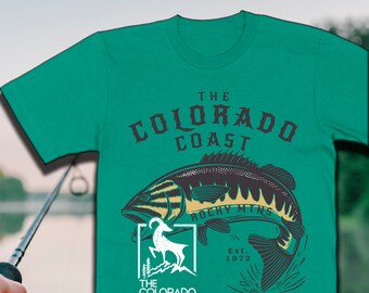 Colorado Fishing | Rocky Mountain | Trending Colorado Gifts & Souvenirs | Rocky Mountain | Anglers | UNISEX SHIRT