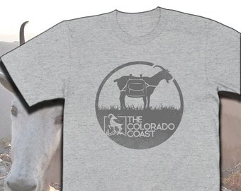 Pack Goats | Rocky Mountain | Trending Colorado Gifts & Souvenirs | Rocky Mountain Rover | UNISEX SHIRT