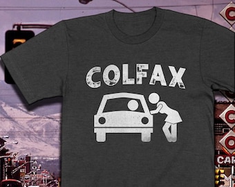Colfax Avenue T-shirt |  | Rocky Mountain Gift | Colorado Gifts & Souvenirs | I Heart Colorado UNISEX SHIRT