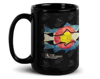 Fish Colorado Logo Fly Fishing - Trout Fisherman 15oz Coffee Mug Gift