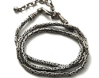 Vintage Sterling Silver Chain, 1960's