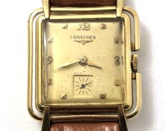 Vintage Longines Men's Wrist Watch, 1950's, Vintage Watches